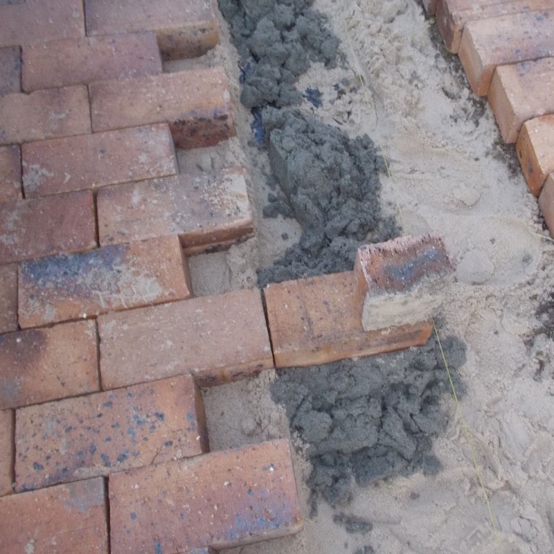 Lay some brick paving in your garden 21