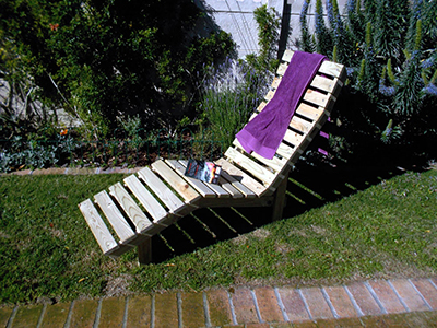 DIY Wooden Lounger Image