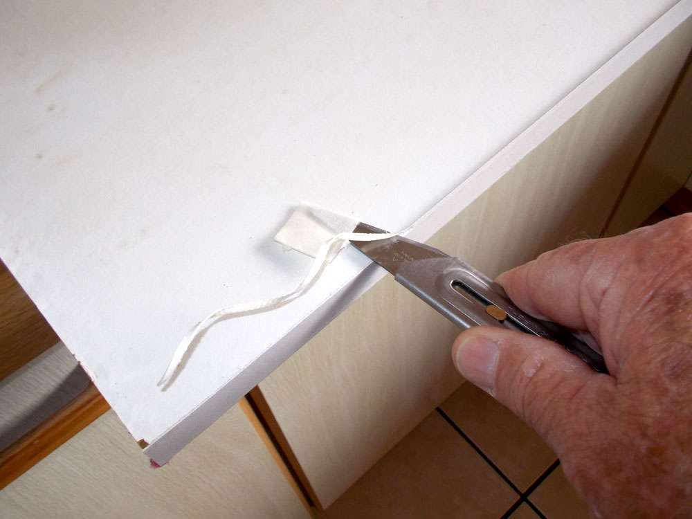 Mica Hardware  Simple fixes – replacing shelf edging